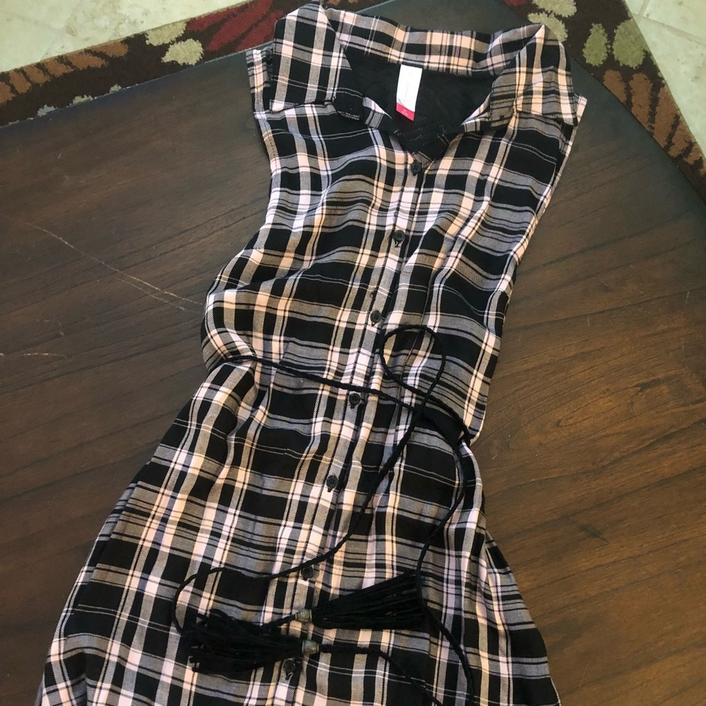 Plaid Swing Dress